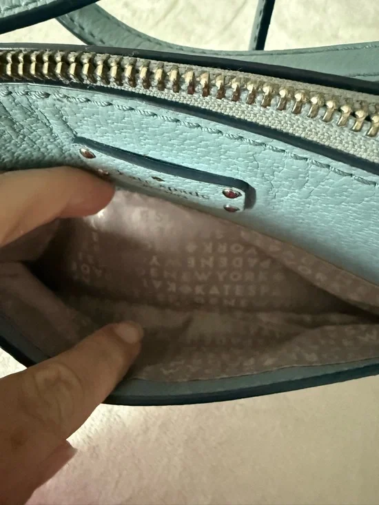 Kate Spade Millie Small Grove Street Crossbody Leather Bag BlueDawn - Picture 6 of 10